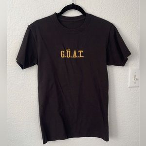 Black embroidered t-shirt